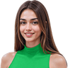 Maya in her green shirt